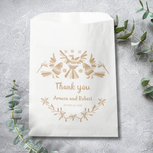 BEIGE OTOMI MEXICAN GESCHENKTÜTCHEN (Von Creator hochgeladen)