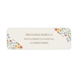 Beige Pastel Wildblume