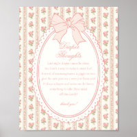 Beige Pfirsich Vintage Fancy Florale Windel Gedank
