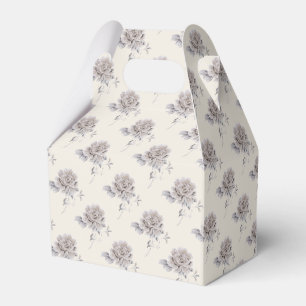 Beige Rose Geschenkschachtel