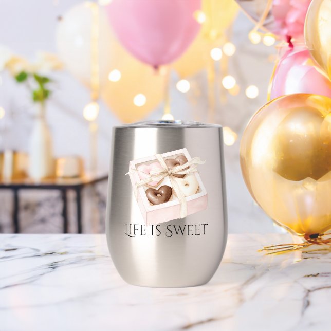 Beige Rosé Schokoladen Herzen (Junggesellenabschied (gedreht))