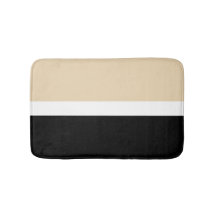 Beige Schwarz Abstrakter Streifen