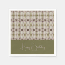 Beige Seite grün und Lila