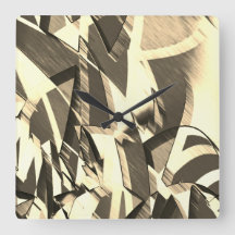 Beige Streifen auf einem braunen, tropfenden Bild