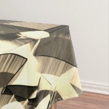 Beige Streifen auf einem braunen, tropfenden Bild