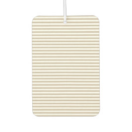 Beige Streifen mit weißem Hintergrund Autolufterfrischer