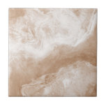 Beige Tan Brown White Marble Print Fliese<br><div class="desc">Die Keramik ist in beige-braunem Marmor gehalten und mit modernen Designelementen gestaltet. Bitte beachten Sie,  dass es sich um einen Marmordruck handelt und kein echter Marmor ist.</div>