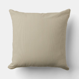 Beige Ticking-Streifen-Kissen Kissen