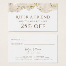 beige Tinte Referenzkarte