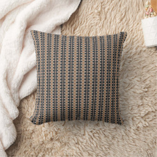 Beige und Blau Kissen