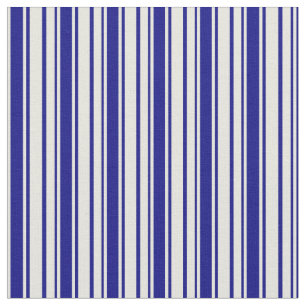 Beige und blaue Streifen/geflochtene Muster Stoff