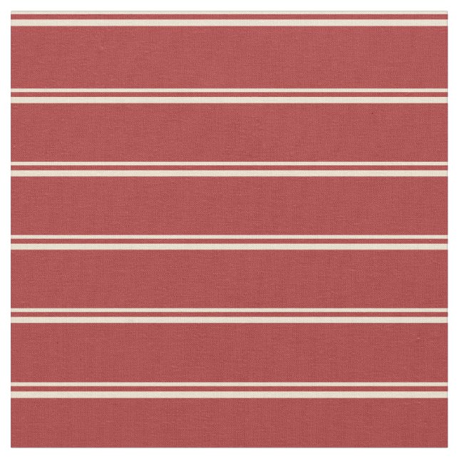 Beige und braune farbige Linien Stoff (Nahaufnahme)