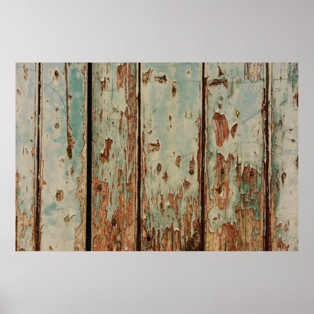 Beige und braune Holzpappe Poster (Vorne)