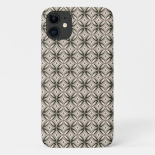 Beige- und Brauntöne im Retro-Stil mit kreisförmig Case-Mate iPhone Hülle
