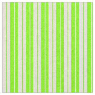 Beige und Chartreuse farbiges Muster Stoff