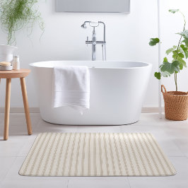Beige und Elfenbein - Hängebänder | Modernes Bauer Badematte