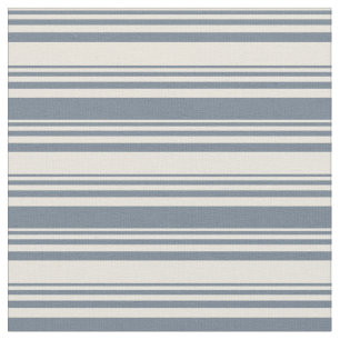Beige und Schiefergraue, farbige Linienmuster Stoff