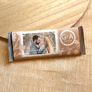 Beige Wedding DIY Budget Candy Bar Wrapper