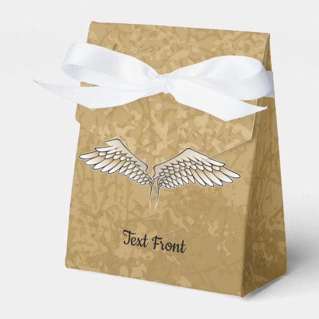 Beige Wings Fvor Box Geschenkschachtel (Vorderseite)