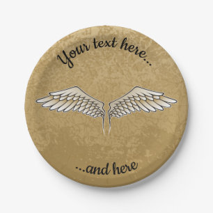 Beige Wings Paper Teller