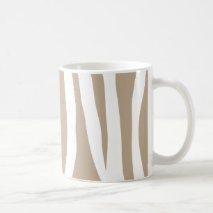 Beige-Zebra Kaffeetasse