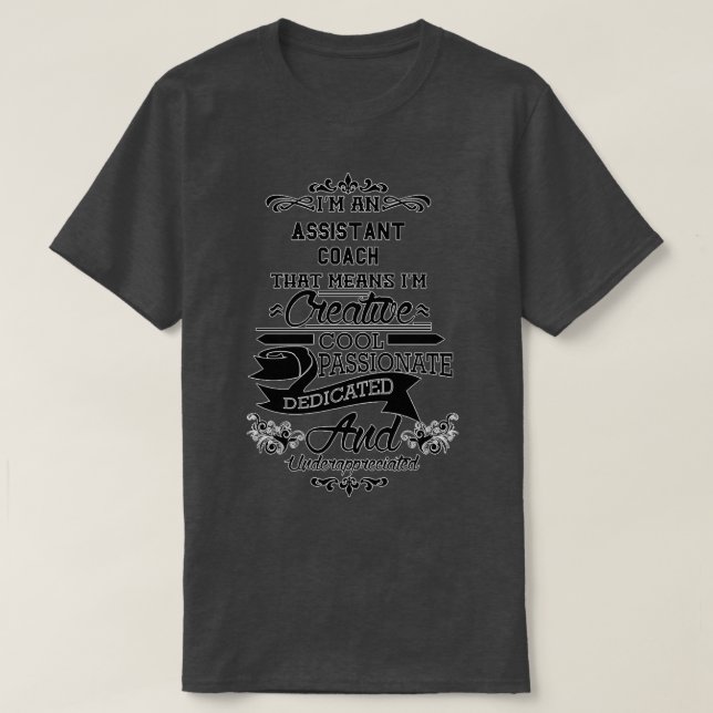 Beigeordnetes Coach-Geschenk 7 T-Shirt (Design vorne)