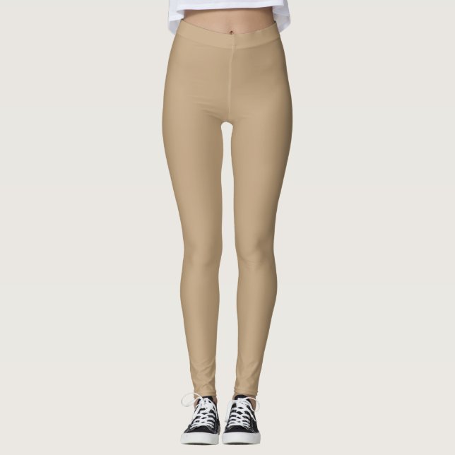 Beiger Braunton Leggings (Vorderseite)