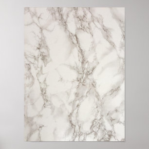 Beiger Marmor Poster