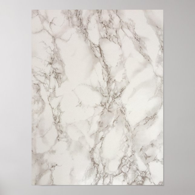 Beiger Marmor  Poster (Vorne)