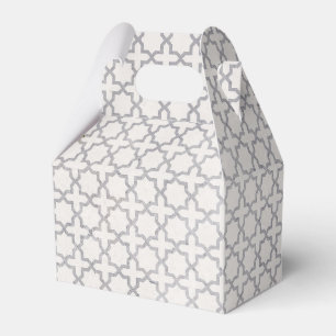 Beiges islamisches geometrisches Muster Geschenkschachtel