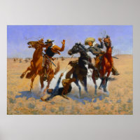 Beihilfe für einen Kameraden Frederic Remington 18