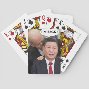 BEIJING BIDEN "I M BACK" GEAR SPIELKARTEN