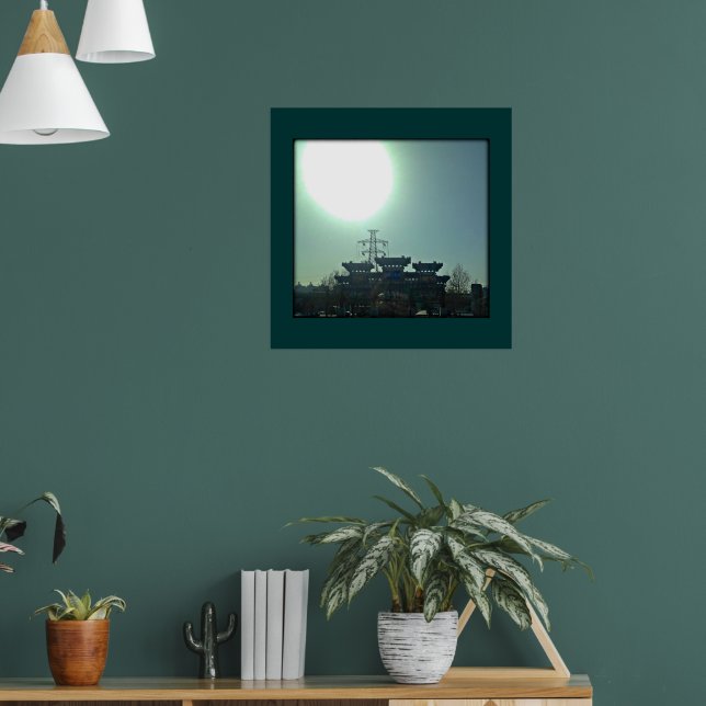 Beijing Sun Poster (Wohnzimmer 1)