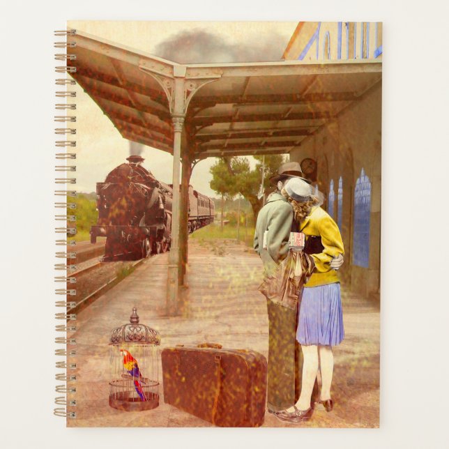 Beijo em Obidos / Kiss in Obidos. Portugal Planer (Vorderseite)