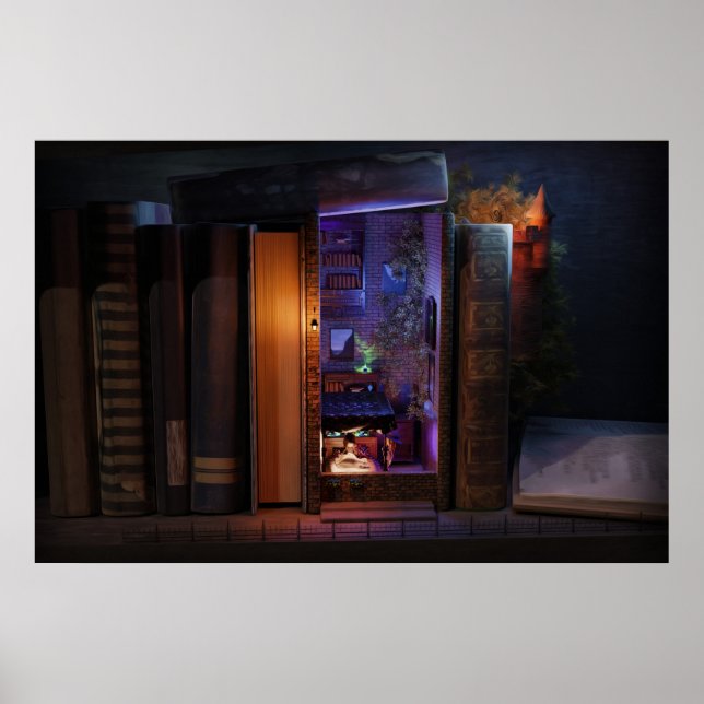 Beilage der virtuellen Miniatur - weit lesbar Poster (Vorne)