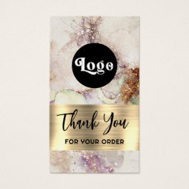 Beilage für Farbe und Goldfolie