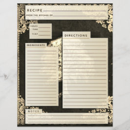 Beilage für Vintage Produktfamilie