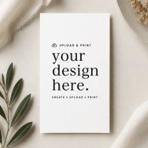Beilagekarte Ihr Design hochladen