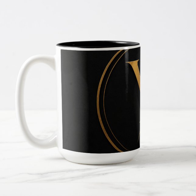Beilagekarte Zweifarbige Tasse (Links)