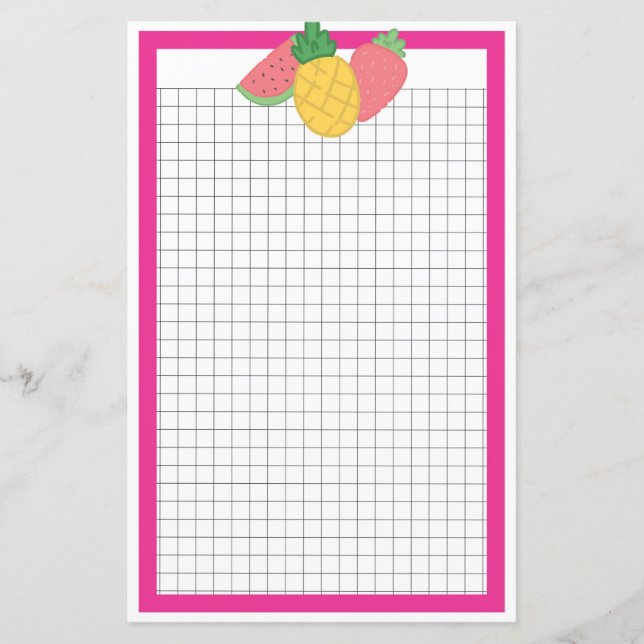 Beilagen für tropische Papierplaner (Vorderseite)