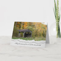 Beileid aus Holz