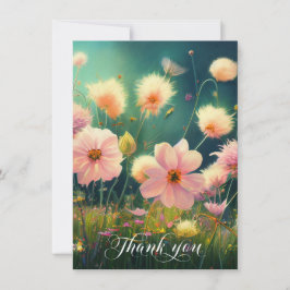 Beileid Blume in Feld DANKE