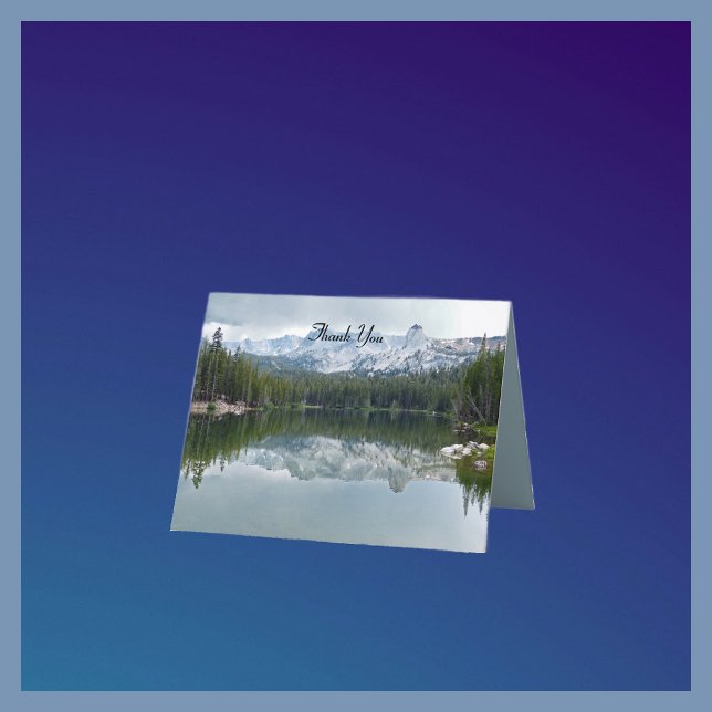 Beileid Danke Bergsee Reflektion Hinweis (Von Creator hochgeladen)