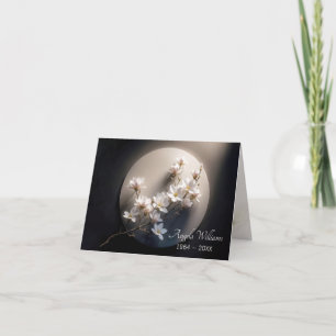 Beileid Danke, dass du Dogwood blühst Karte