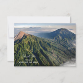 Beileid Dankeschön an die Gedenkfotografie Dankeskarte