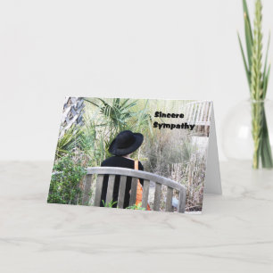 Beileid der Karte, Lady in Black Karte