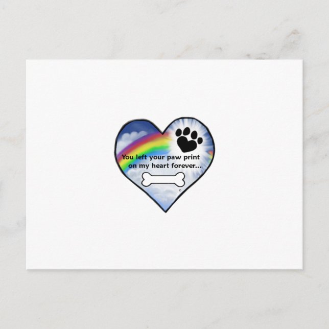 Beileid einfügen postkarte (Vorderseite)