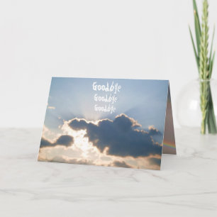 BEILEID, ENDE DER RAINBOW-Karte Karte