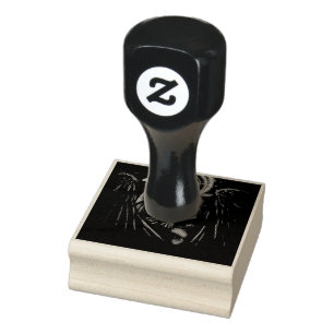 Beileid für den Teufel Gummistempel