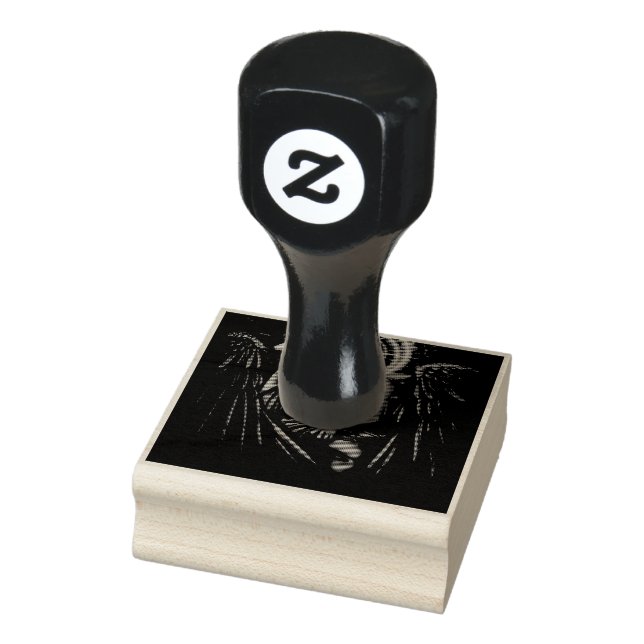 Beileid für den Teufel Gummistempel (Stempel)
